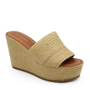 Espadrille Wedge Mule